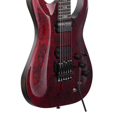 Schecter C1FRS Apocalypse Electric Guitar Red Reign image 9