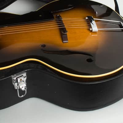 Epiphone  Triumph Arch Top Acoustic Guitar (1935), ser. #8215, hard shell case. image 12