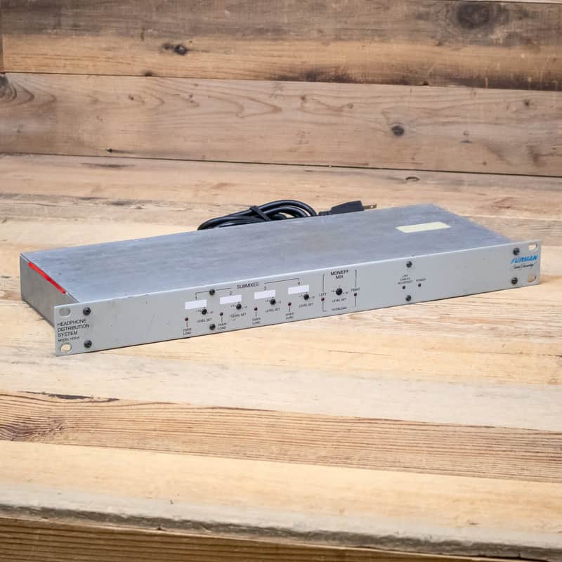 Furman HDS-6 (HDS6) Headphone Distribution System Hub Live Studio In-Ear U287653