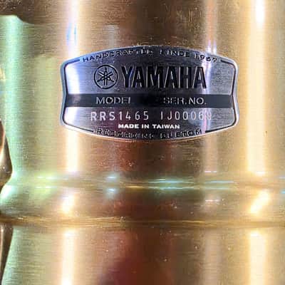 Yamaha Recording Custom 6.5x14 Brass Snare Drum image 6