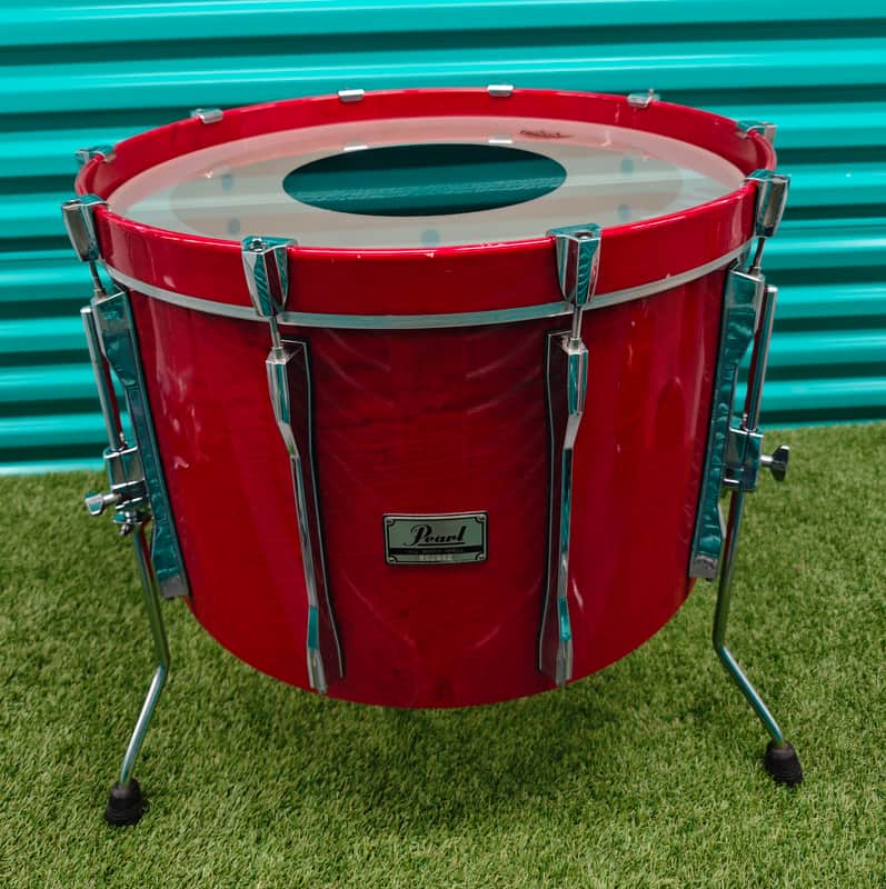 ⚡Pearl BLX All Birch 22"X14" Gong Bass Drum - Red* New Head*⚡ image 1