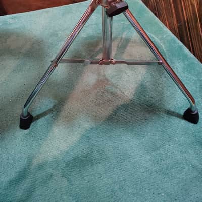 Ludwig Vistalite 6" & 8" Concert Toms with Stand 1970's - Red Acrylic image 5
