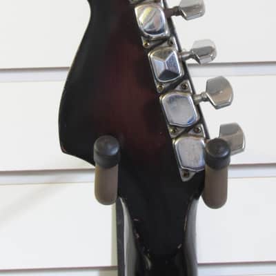 60's TEISCO ENCORE 3 PICKUP ELECTRIC STRAT STYLE 3 SWITCH GUITAR MADE IN JAPAN image 5