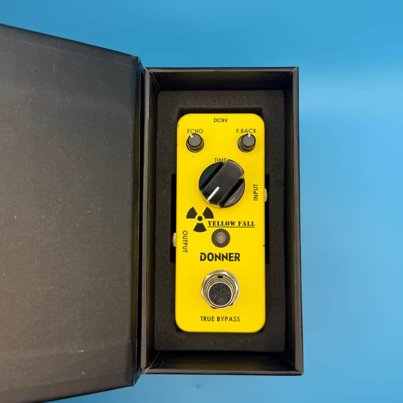 🟡 Donner Yellow Fall Analog Delay 2010s - Yellow image 1