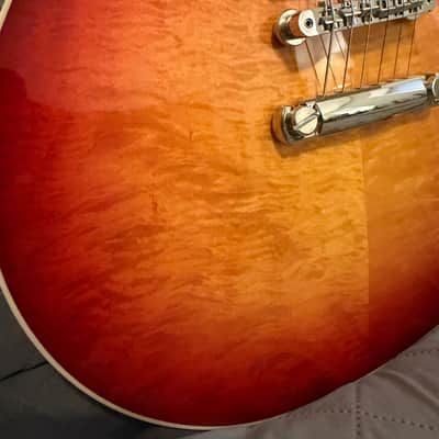 2023 Gibson Wildwood Select Les Paul Standard '60s 2019 - Present Dark Cherry Burst image 12