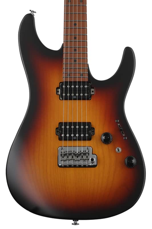 Ibanez Prestige AZ2402 Electric Guitar - Tri Burst Fade Flat image 1