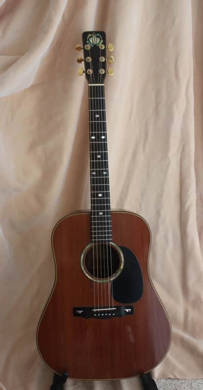 Vintage David Russell Young ,Acoustic Guitar ,1978  Brazilian Rosewood ,Martin Strings,Collectors image 1