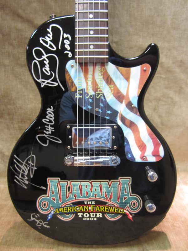 2003 Alabama 25th Anniversary Farewell Tour Epiphone Les Paul | Reverb