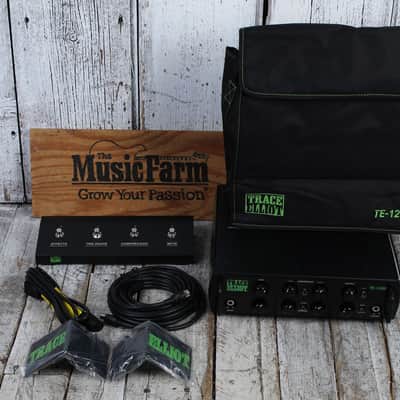 Trace Elliot TE-1200 Head Electric Bass Guitar Amp Head w Footswitch and Gig Bag image 2