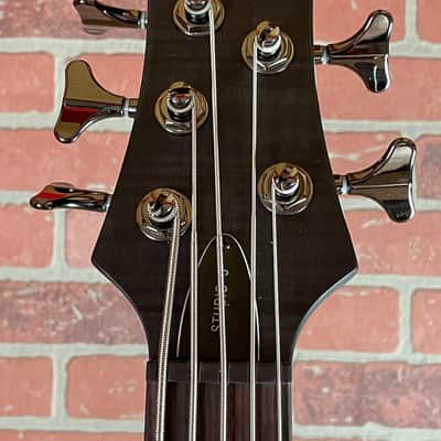 Schecter Stiletto Studio 5 Electric Bass - See-Thru Black Satin image 6