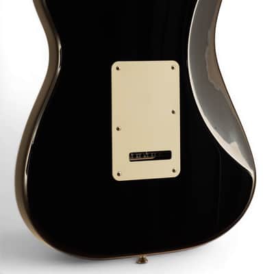 Fender Standard Stratocaster Mex Black 2000 with case image 3