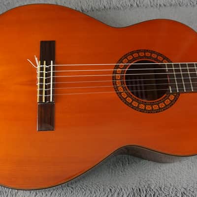 Kasuga G-314 Classical Acoustic Guitar Made in Japan w/ Hard Case image 6