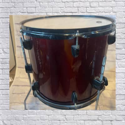 SP Sound Percussion 14 x 14 Floor Tom Deep Red Floor Tom image 6
