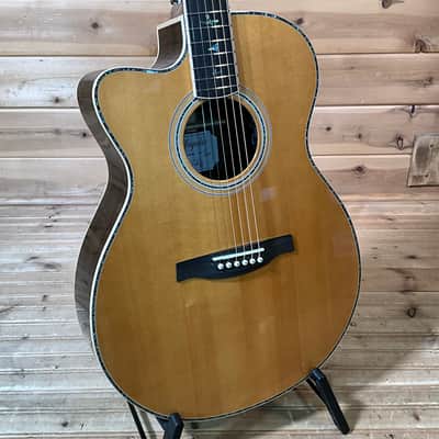 PRS SE A60E Angelus Left Handed Acoustic Guitar - Natural image 1