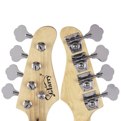 Glarry Yellow GP Electric Bass Guitar w/20W Amplifier image 2