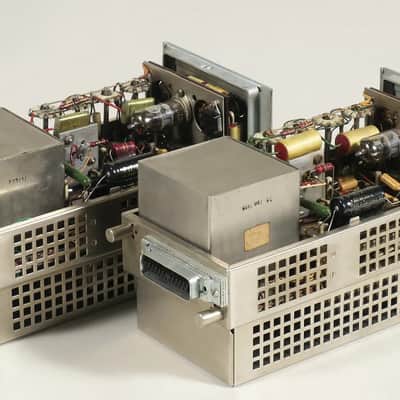 Tab Telefunken V81 10W A-Class studio loudspeaker tube amp pair + cables (serviced) imagen 2
