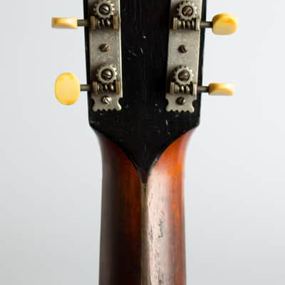 Gibson  Style O Artist Arch Top Acoustic Guitar,  c. 1919, original black hard shell case. image 6