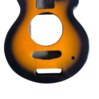 Sunburst Basswood Pignose Style Guitar Body DIY image 1