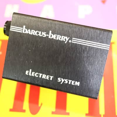 Barcus-Berry Transducer Microphone Clip On Instrument Electret Active Pre-Amp image 3