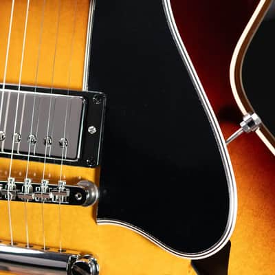 Gibson ES-335 50s Electric Guitar - Vintage Tobacco Burst with Hardshell Case image 11