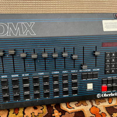 Vintage 1980s Oberheim DMX Digital Drum Machine w/ Manual & Cards *One Owner* image 8