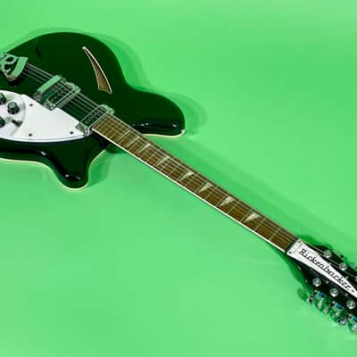 Rickenbacker 360/12 1990 - Jetglo Black RARE! image 21
