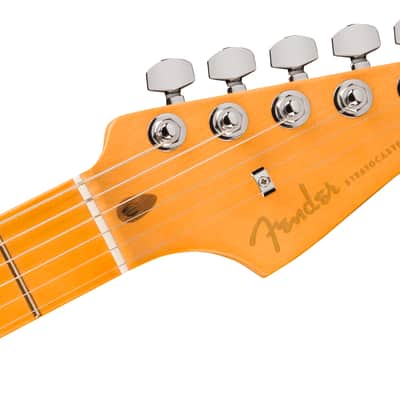 Fender American Ultra II Stratocaster HSS Maple FB Solar Flare with Case image 5