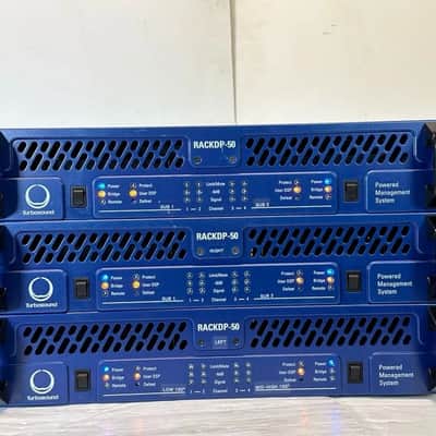 TURBOSOUND RACK DP-50  4CH POWER AMPLIFIER #6016 (ONE) THS image 2