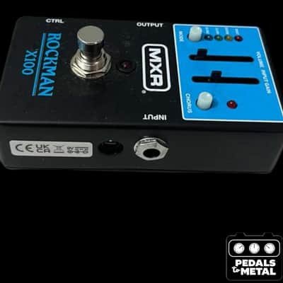 MXR MX100 Rockman X100 Analog Tone Processor 2025 - Present - Black / Blue - X18592 image 4