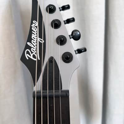 Balaguer Archetype Select Custom 27" Baritone Neck-Through – EverTune / Fishman Fluence Modern – Space Gray image 3