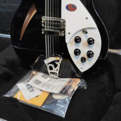 Rickenbacker 330/12 JG, 330 JetGlo 12-String Hollowbody Guitar, w/HSC image 4