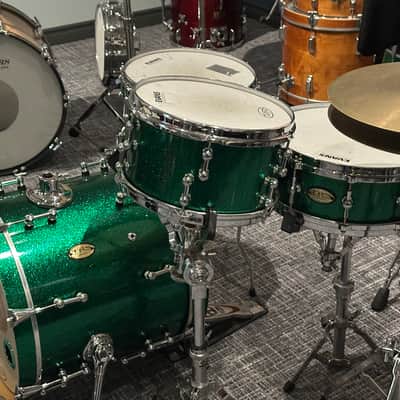 TRS Custom Drums BOP Kit in Green Sparkle Lacquer image 3