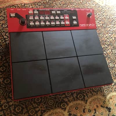 Nord Drum 3P 6-Channel Modeling Percussion Synthesizer 2016 - Present - Red image 2