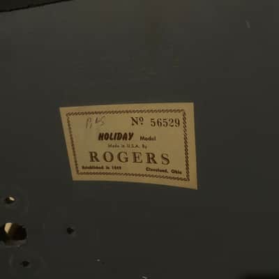 Rogers Holiday Covington 20” Bass Drum 1960 - Champagne Sparkle image 3