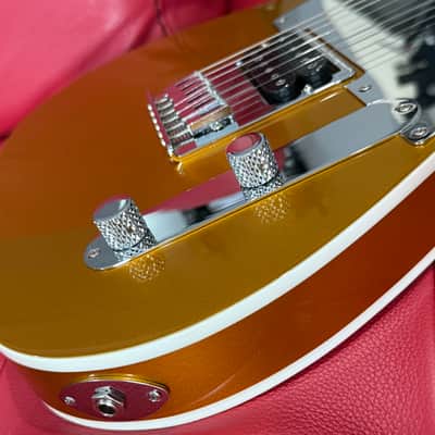 Mint Fender Custom Shop John 5 Telecaster NOS - Frost Gold & chrome image 17