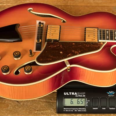 Ibanez AF115 Artstar Series Standard Hollow Body - Rosewood - Aged Whiskey Burst image 8