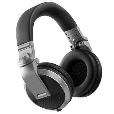 Pioneer DJ HDJ-X5 Professional Over-Ear DJ Headphones Silver w Carrying Case image 4