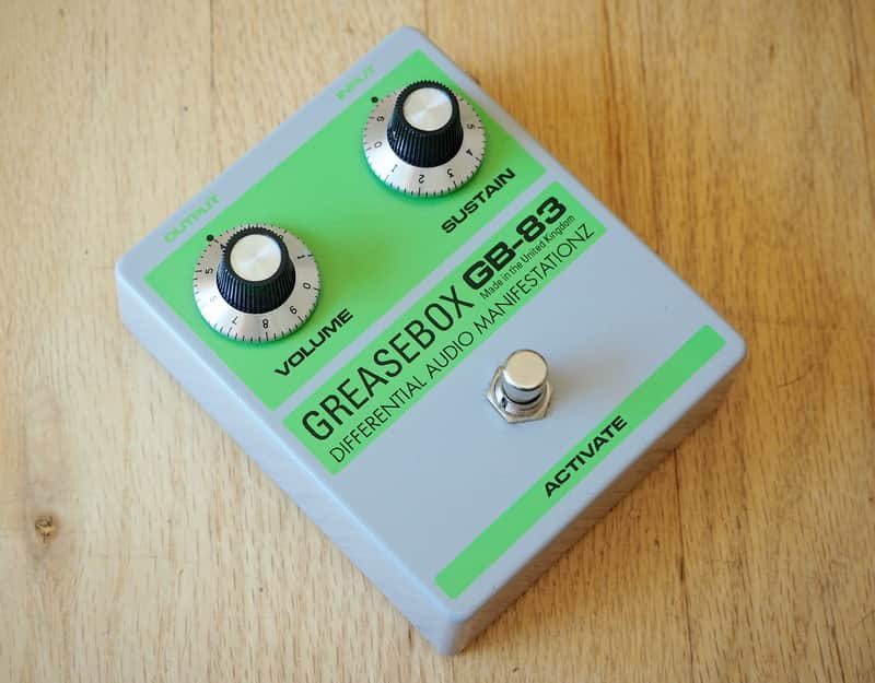 ギター D.A.M / GREASEBOX GB-83 Fuzz D*A*M Greasebox GB-83 Silicone Fuzz Boutique Guitar Effect Pedal