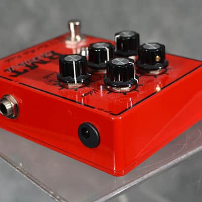 TTS Hand Made Pedals BMT Overdrive Pedal Red RARE w FAST Shipping image 3