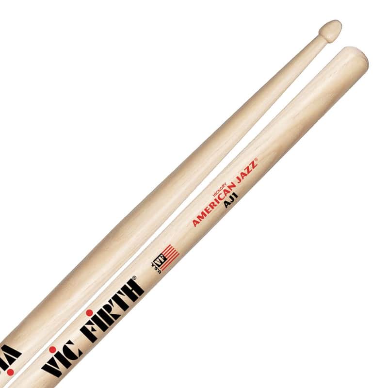 Vic Firth American Jazz 1 (AJ1) Drumsticks image 1