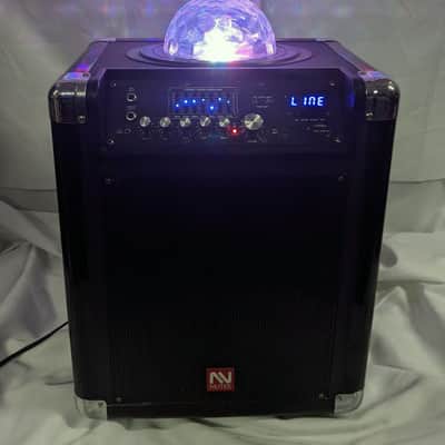NUTEK TS-20110b-1 10-inch 5ah Portable Sound System With Disco Light, Bluetooth image 14