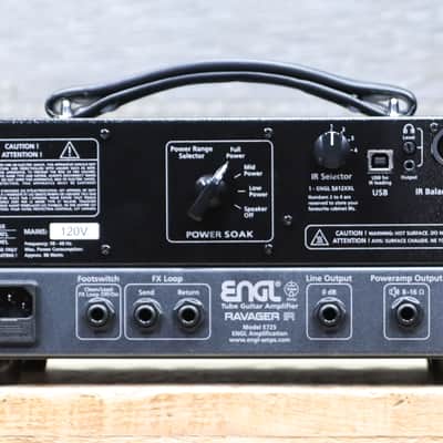ENGL E725 Ravager IR 20W Compact Tube Amp with IR Loarder Guitar Amplifier Head image 4