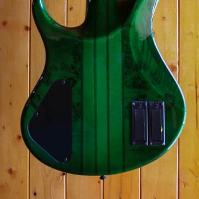 Inyen IBP-500 5 String Bass Guitar - Trans Green *Showroom Condition image 14