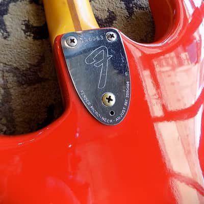 Fender Stratocaster 1972 Dakota Red refin image 11