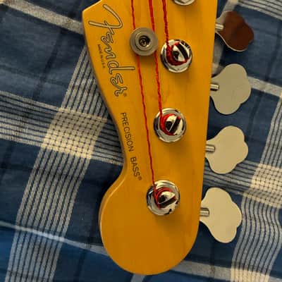 Fender USA Fretless Precision Bass 1996 - Black image 6