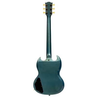 Gibson Custom 1964 SG Standard Reissue Murphy Lab, Light Aged Antique Pelham Blue image 5