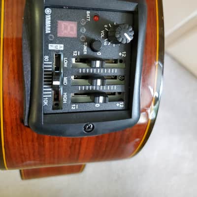 Rare Takamine Jasmine TC28C korea acoustic electric classical cutaway guitar 1990s full sound image 9
