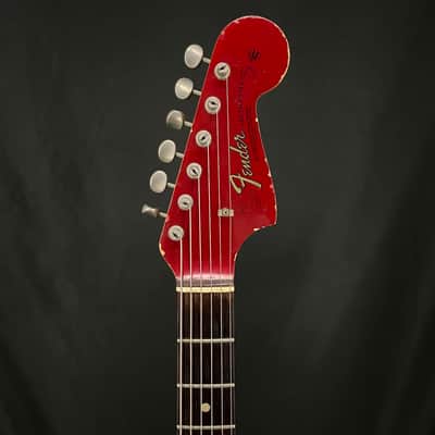 1965 Jazzmaster L-Series Candy Apple Red w/ OHSC image 7