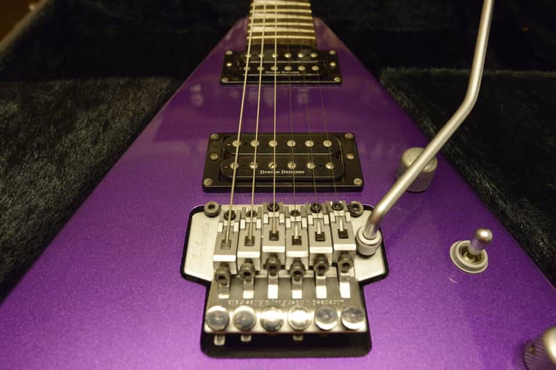 Jackson KV3 King V Metallic Purple Flying V Japanese KV-3 MIJ