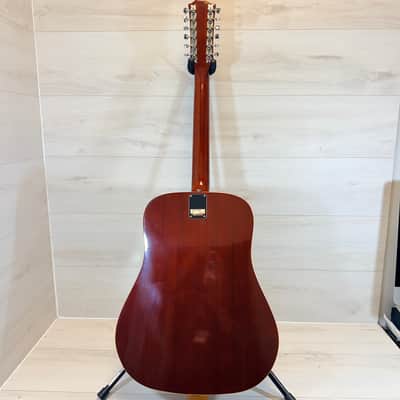 Epiphone FT-160 Texan-12 MIJ 12-String Acoustic Guitar w/ OHSC - Professionally Repaired 1972–1975 production image 15